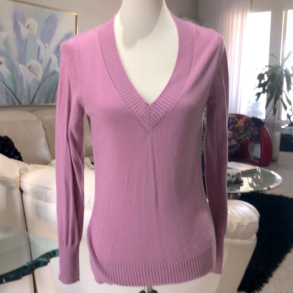 SZ M APT 9 MAUVE SWEATER